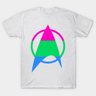 Polysexual Starfleet Pride T-Shirt